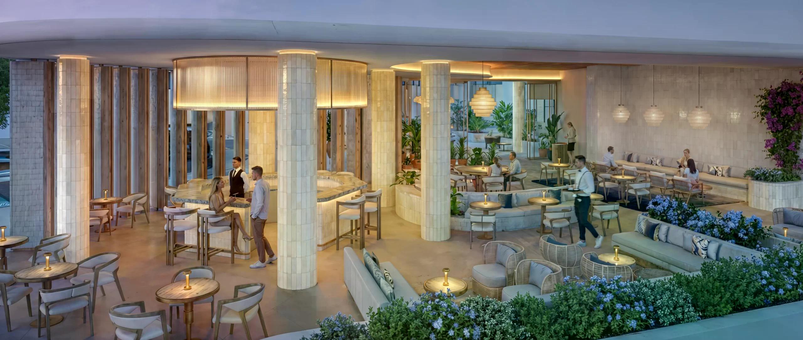 Signature bar a lounge pre rezidentov